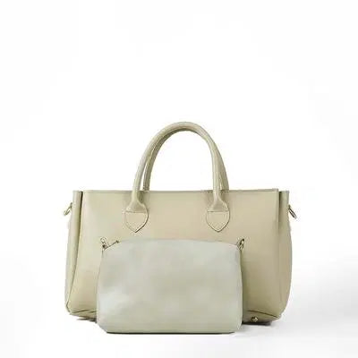 Women's PU Leather Plain Shoulder Bag