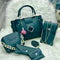 Stylish Women's Leather Hand Bag Set - 5 Pcs in Stunning Colors