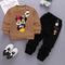 Cozy Fleece Printed Tracksuit for Boys & Girls - 2 Pcs Set